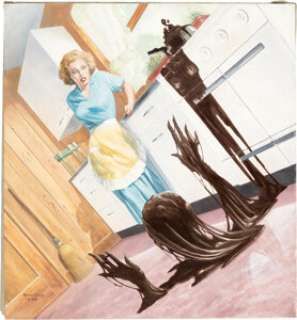 Bolton, John | John Bolton Tales of Terror #9 Cover Painting Original Art (Eclipse, 1986).... | Heritage