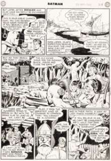 Kane, Bob - Bob Kane and Charles Paris Batman #52 Story Page 24 Original Art (DC, 1949)....