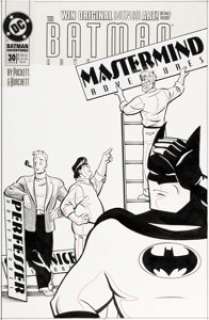 Burchett, Rick - Rick Burchett The Batman Adventures #30 Cover Original Art (DC, 1995)....