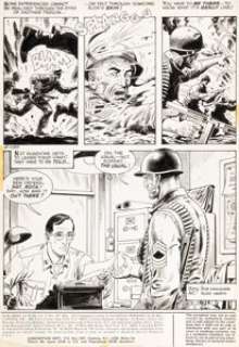 Heath, Russ - Russ Heath Our Army At War #255 Complete 14-Page Sgt. Rock Story Original Art (DC, 1973).... (Total: 14 Items)