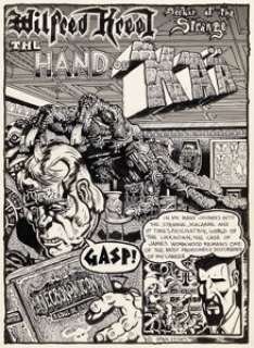 Rodriguez, Spain - Spain Rodriguez Skull #5 Title Page 1 Original Art (Last Gasp, 1972)....