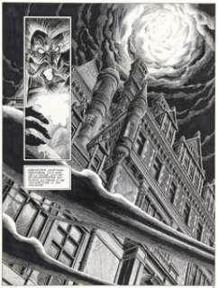 Andreas (Andreas Martens) Rork, Passages #2 Splash Page Original Art (Editions du Lombard, 1984)....