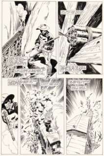 Buscema, John - John Buscema Punisher: A Man Named Frank Story Page 26 Original Art (Marvel, 1994)....