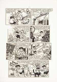 Janusz Christa (1934 - 2008) | Janusz Christa | "Kajtek i Koko. Na tropach Pitekantropa", plansza nr 33, 1964 | Desa Unicum