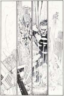 Ivan Reis and Marc Campos - Action Comics #824 Story Page 19 Original Art (DC, 2005).