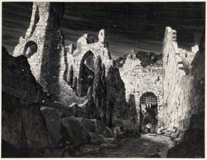 Nicolas Delort Nosferatu The Vampire Illustration Original Art (2014).