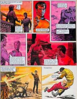 Don Lawrence | Trigië - Originele pagina in kleur (p.11) - The Sun Worshippers / De vloek van de zonaanbidders - (1973) | Catawiki