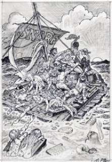 Bill (Will) Elder | SNARF #10 Cover and Preliminary Original Art (Kitchen Sink Press, 1987). (Total: 2 Original Art) | Heritage