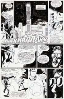 Peter Snejbjerg Starman #63 Story Page 7 and #72 Story Page 16 Original Art Group of 2 (DC, 2000). (Total: 2 Original Art)