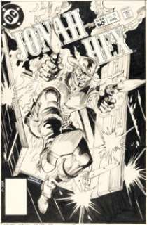 Ross Andru and Dick Giordano Jonah Hex #75 Cover Original Art (DC, 1983).