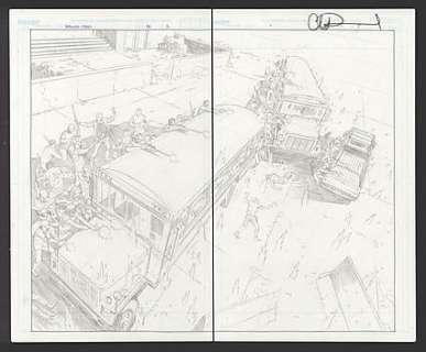 WALKING DEAD Issue #116 Double Page Splash | ComicConnect