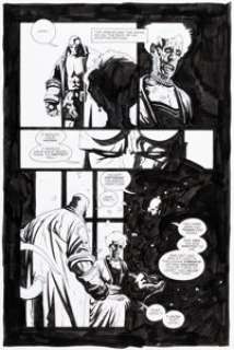 Mike Mignola Hellboy: Seed of Destruction #2 Story Page 20 Original Art (Dark Horse, 1994).