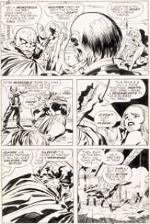 Jack Kirby and Mike Royer The Demon #10 Story Page 7 Original Art (DC, 1973). | Heritage