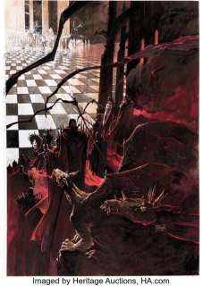 Guillaume Sorel Carrion Comfort Collected Edition Cover Original Art (Denoël, 2003). | Heritage