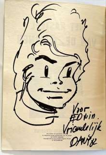 Dany | Roze Bottel CJE #77 - Het kasteel van de 4 manen met fantekening van Dany - Broché - EO - 1972 | Catawiki