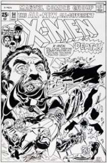 Dave Cockrum The X-Men #94 Cover Re-Creation Original Art (Marvel, 2001). | Heritage