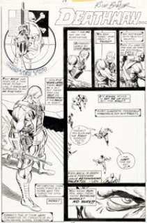 Rich Buckler Astonishing Tales #28 Deathlok Double Page Spread 8-9 Original Art (Marvel, 1975). (Total: 2 Original Art)