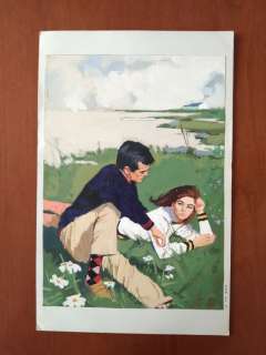 Badia Camps, Angel | Badia Camps, Angel - Original drawing in colour - Camps 979 - (1960’s) | Catawiki