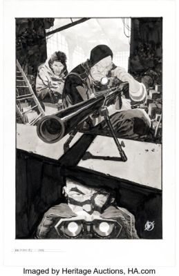 Matteo Scalera King of Spies #2 Cover and Complete 25-Page Story Original Art (Image, 2022). (Total: 26 Original Art)