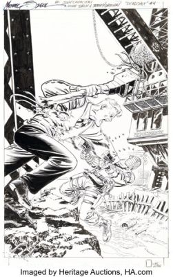 Mike Zeck and Jerry Ordway Deadshot #4 Cover Original Art (DC, 2005). | Heritage