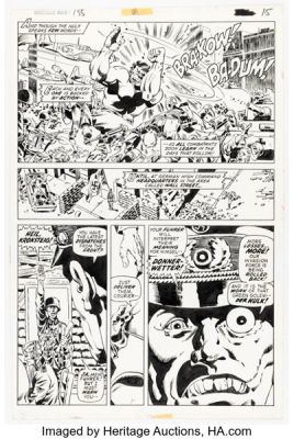 Herb Trimpe and John Severin The Incredible Hulk #155 Story Page 10 Original Art (Marvel, 1972). | Heritage