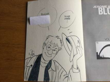 Dodier | Jerome K. Jerome Bloks 7 - Vol pension met Dédicace van Jérôme - Broché | Catawiki