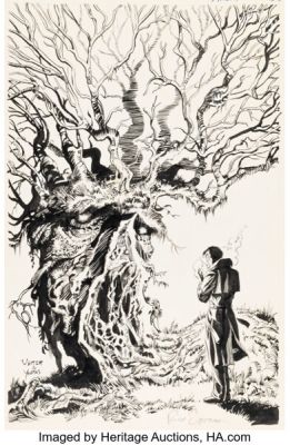 Rick Veitch and Tom Yeates Swamp Thing #70 Cover Original Art (DC, 1988). | Heritage
