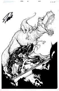 Francisco Herrera - Venom #153 Cover (Sold Live on ‘Dueling Dealers of Comic Art‘ Episode #60 Podcast on 3-12-2022 Watch It Here!