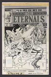 ETERNALS, THE (1985-86) Issue #5 Cover | ComicConnect