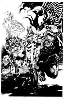 Jason Pearson - Suicide Squad #22 Cover (Harley Quinn, Deadshot, King Shark!) 2013