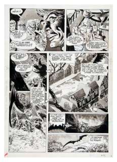 "DRACULA LIVES!" MARVEL COMICS MAGAZINE ORIGINAL ART PAGES. | Hake’s