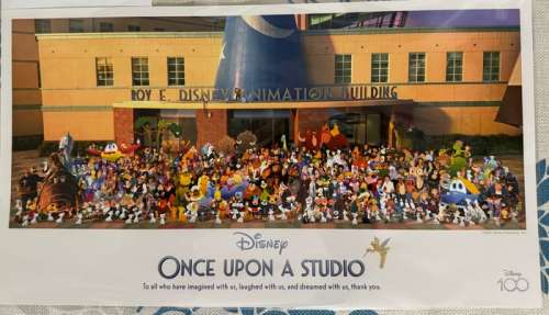 Disney Parks - Disney Cast Member 100 years celebration 42 × 24 cm lithograph - (2023) | Catawiki