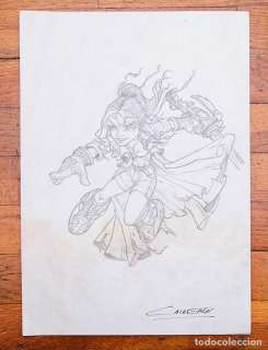 JAIME CALDERON * ORIGINAL A LAPIZ