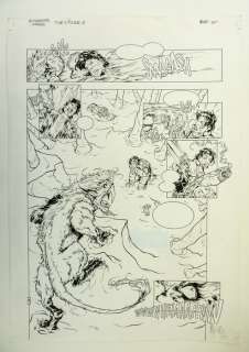 Mitric Planche originale Kookaburra Universe T1 - Pl 18 + planche crayonnée - (2001) | Catawiki