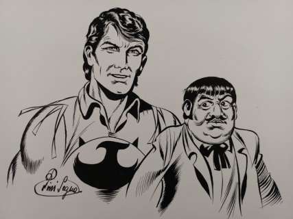 Segna, Pini - 1 Original drawing - Zagor - Cico - 1994 | Catawiki