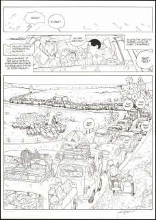 Jordi Lafebre - Planche originale n°45 - Mam‘zelle Estérel - Les beaux étés