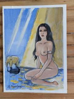 Charles, Jean-François - 1 Original drawing - India Dreams - 2009 | Catawiki