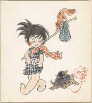 Sanpei Shirato ':Hand-Drawn Color Shikishi&quot:Sasuke&quot: | Mandarake (Big Web)