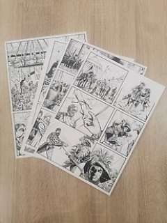 Messina, Edym - 6 Original page - Dago - "Una Piccola Guerra Fatale”