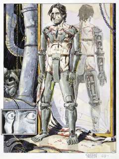 Breccia (Enrique) | Les Sentinelles, planche n°44 Ã  l’encre de… | Millon