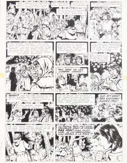 François Craenhals | Chevalier Ardent - Le Prince noir Planche originale | Septimus