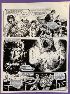Ezquerra, Carlos - 1 Original page - 2000AD - Journey into Hell - 1979 | Catawiki