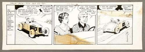 Mosley, Zack - 1 art de bande originale - Slimin’ Jack - 1957 | Catawiki