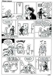 Ivars, Éric - 1 Original page - Prison break - (années 2000) | Catawiki