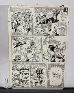 Mike ESPOSITO. « Marvel 2-in-one-Annual ». Encre de Chine pour la… | misc / divers