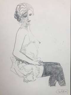 Frollo, Leone - 1 Original drawing - Pin Up Secessionista - 1989 | Catawiki