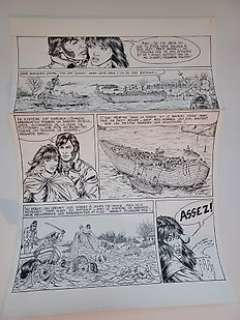 Legein, Pierre - 1 Original page - Dampierre - Le Captif - 1996