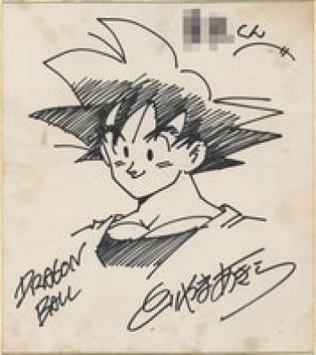 Akira Toriyama hand written shikishi "Dragon Ball" | Mandarake (Big Web)