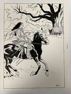 Rossi, Christian - 1 Original drawing - Jim Cutlass | Catawiki