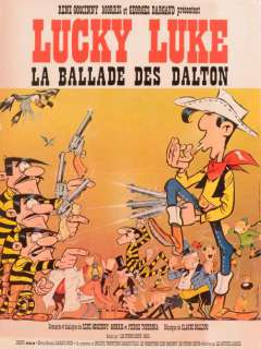 Morris 1923-2001. Lucky Luke. La Ballade des Dalton . Un ensemble de plusieurs… | Art Richelieu